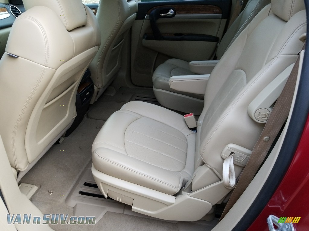2012 Enclave AWD - Crystal Red Tintcoat / Cashmere photo #19