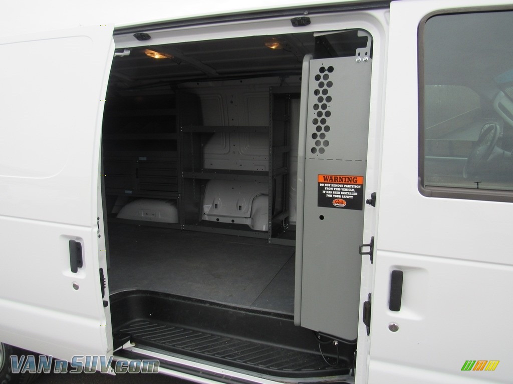 2012 E Series Van E150 Cargo - Oxford White / Medium Flint photo #15