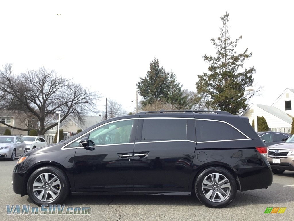 2014 Odyssey Touring - Crystal Black Pearl / Truffle photo #6