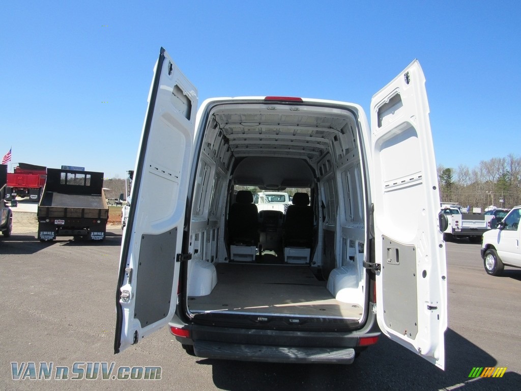 2012 Sprinter 2500 High Roof Cargo Van - Arctic White / Lima Black Fabric photo #13