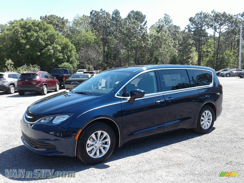 2018 Pacifica LX - Jazz Blue Pearl / Black/Alloy photo #1