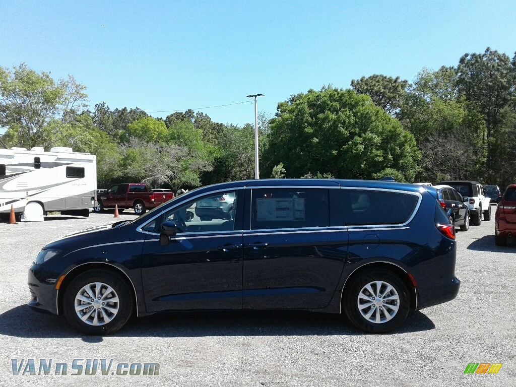 2018 Pacifica LX - Jazz Blue Pearl / Black/Alloy photo #2