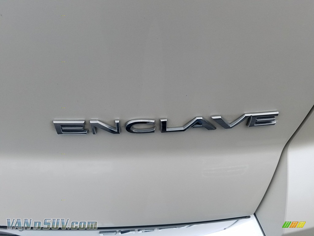 2014 Enclave Premium - White Diamond Tricoat / Titanium photo #6
