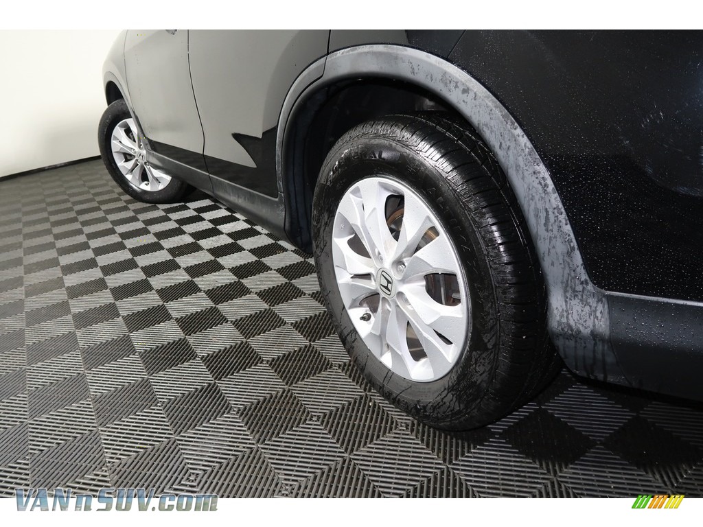 2012 CR-V EX 4WD - Crystal Black Pearl / Gray photo #20