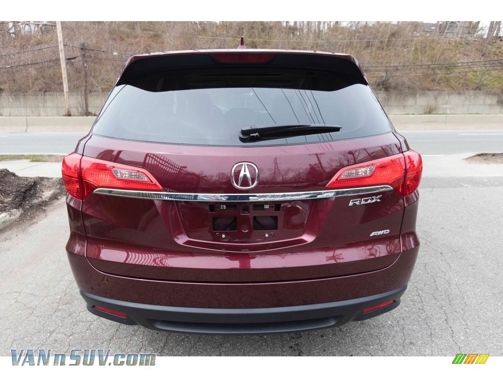 2013 RDX Technology AWD - Basque Red Pearl II / Parchment photo #5