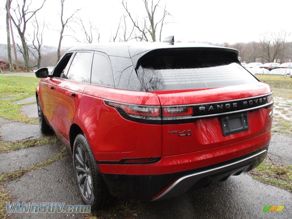 2018 Range Rover Velar R Dynamic SE - Firenze Red Metallic / Ebony photo #2