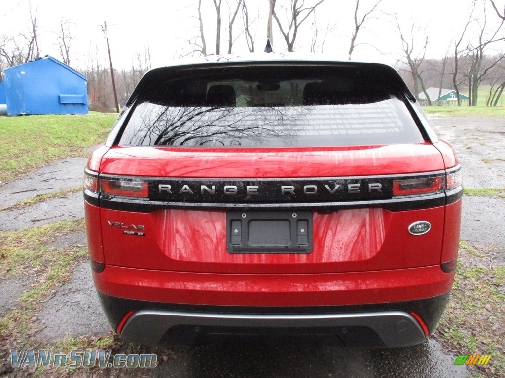 2018 Range Rover Velar R Dynamic SE - Firenze Red Metallic / Ebony photo #7