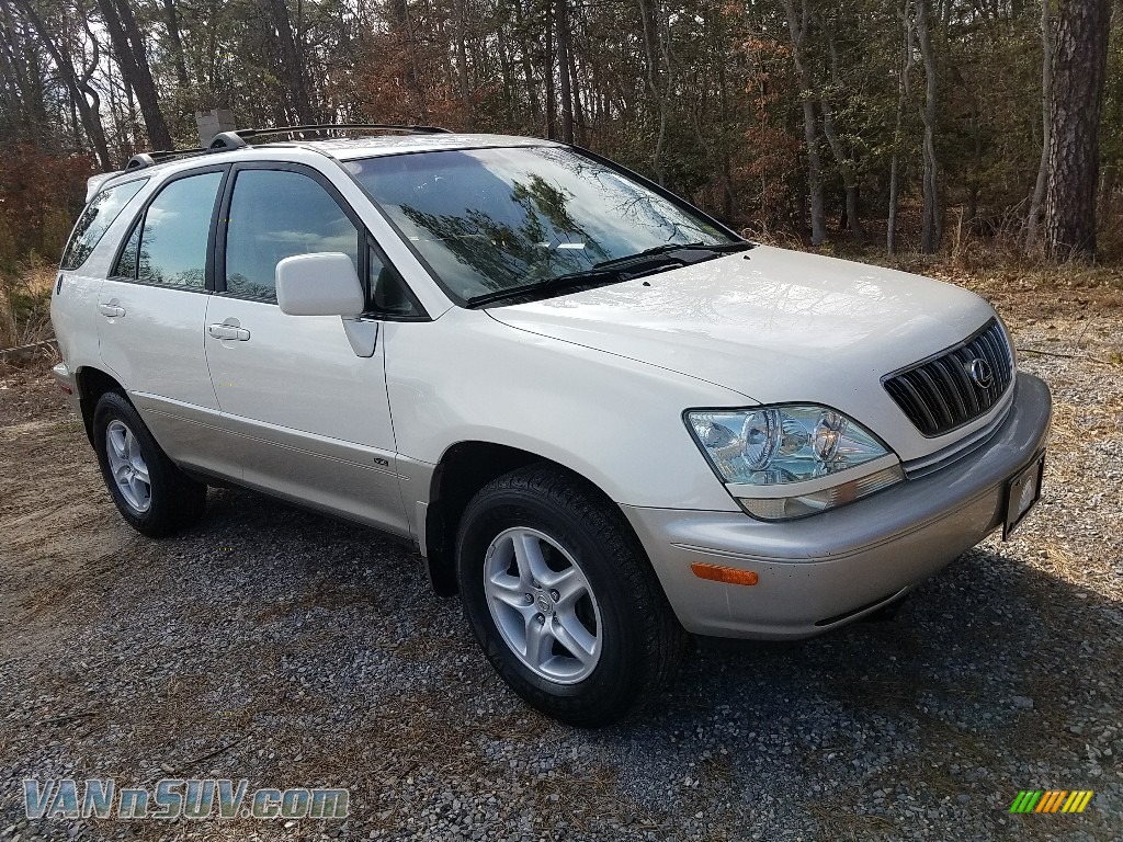 2002 RX 300 AWD - White Gold Crystal / Ivory photo #3