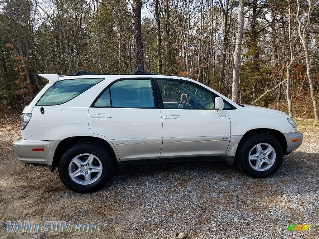 2002 RX 300 AWD - White Gold Crystal / Ivory photo #4