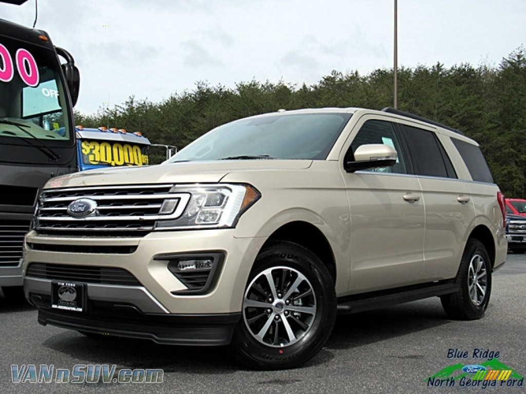 White Gold / Medium Stone Ford Expedition XLT