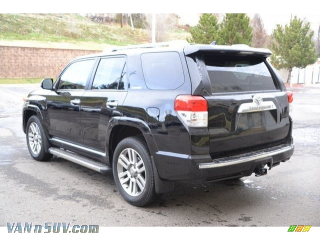 2013 4Runner Limited 4x4 - Black / Black Leather photo #5