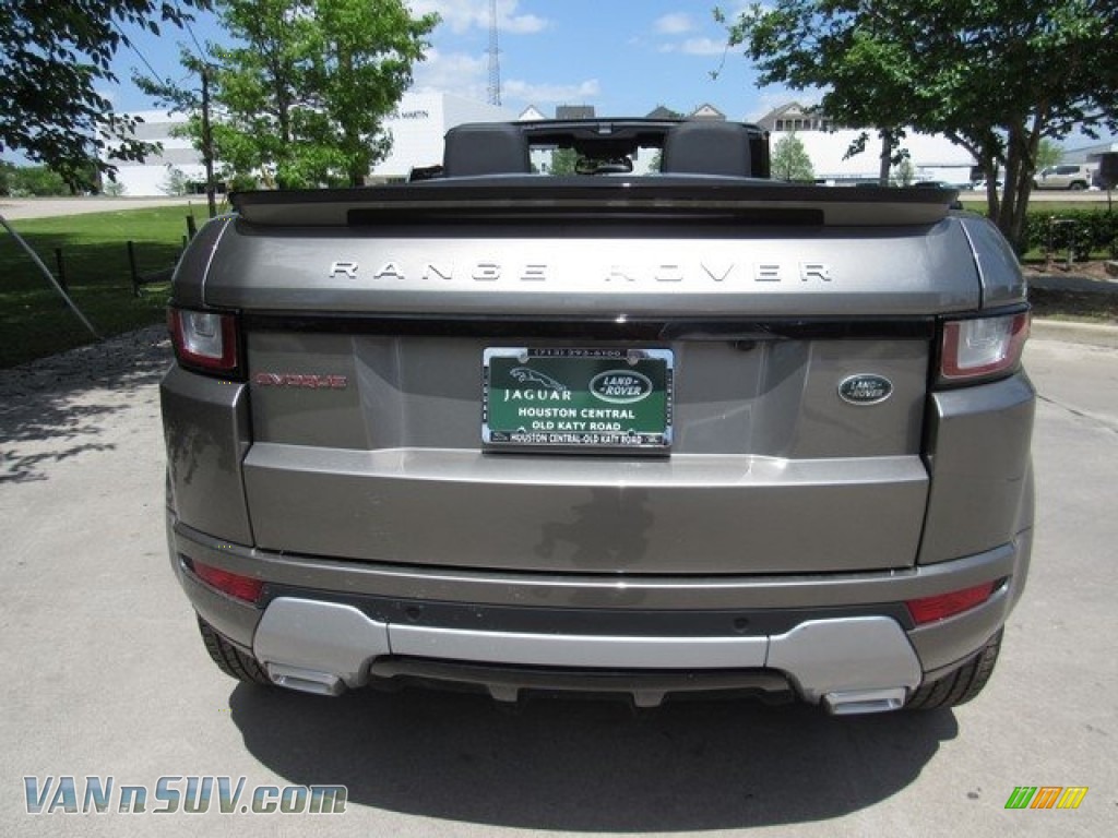 2018 Range Rover Evoque Convertible HSE Dynamic - Silicon Silver / Ebony photo #8
