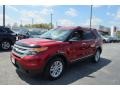 Ford Explorer XLT 4WD Ruby Red Metallic photo #6