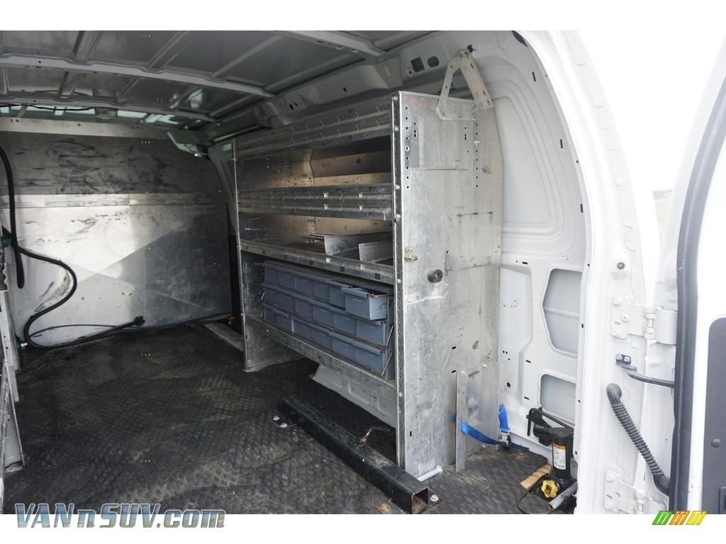 2013 E Series Van E150 Cargo - Oxford White / Medium Flint photo #5