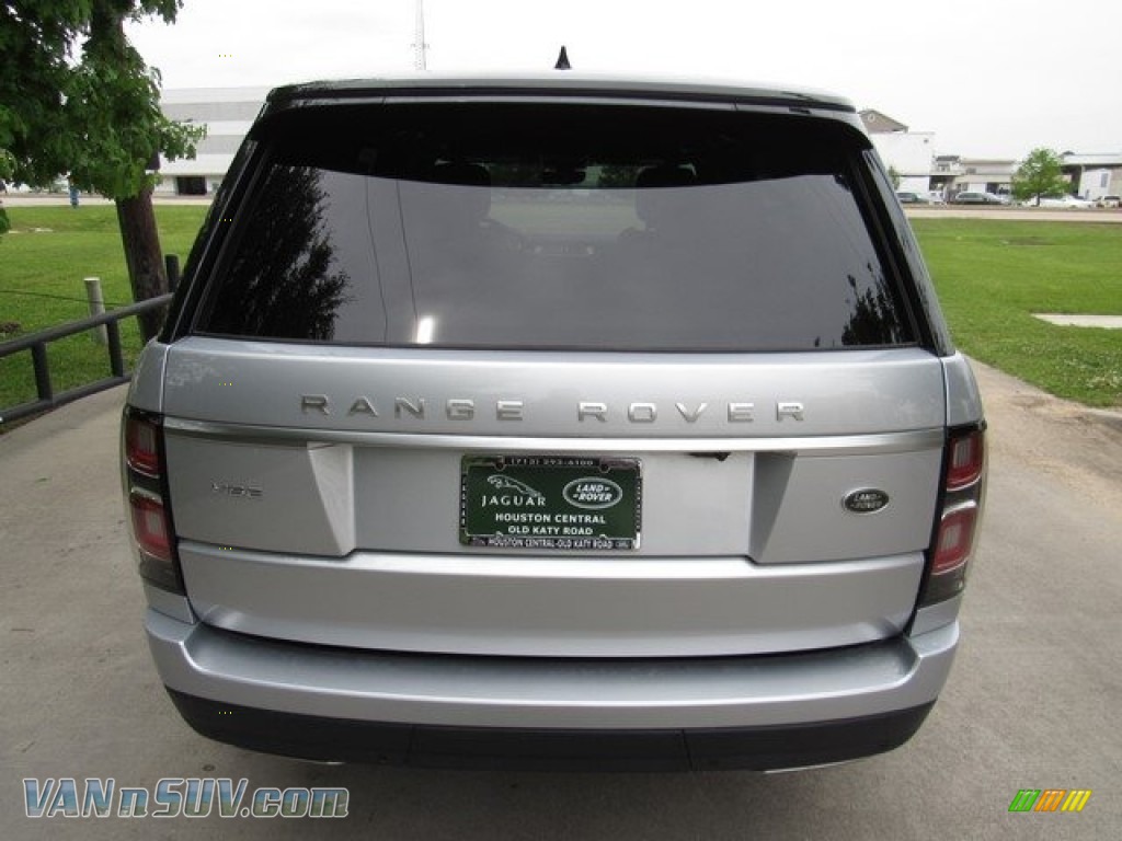 2018 Range Rover HSE - Indus Silver Metallic / Ebony photo #8