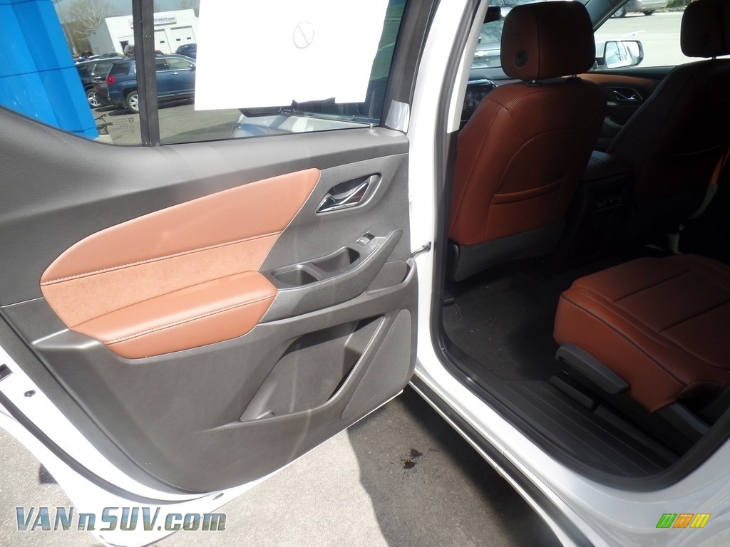 2018 Traverse High Country AWD - Iridescent Pearl Tricoat / High Country Jet Black/Loft Brown photo #48