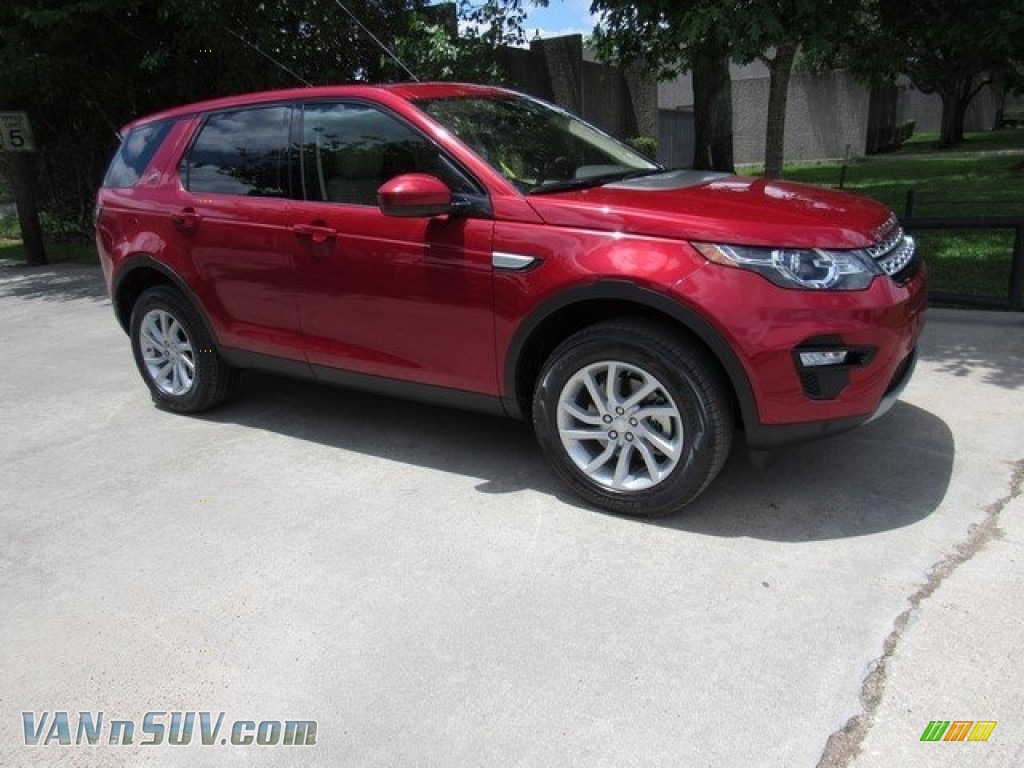 Firenze Red Metallic / Almond Land Rover Discovery Sport HSE
