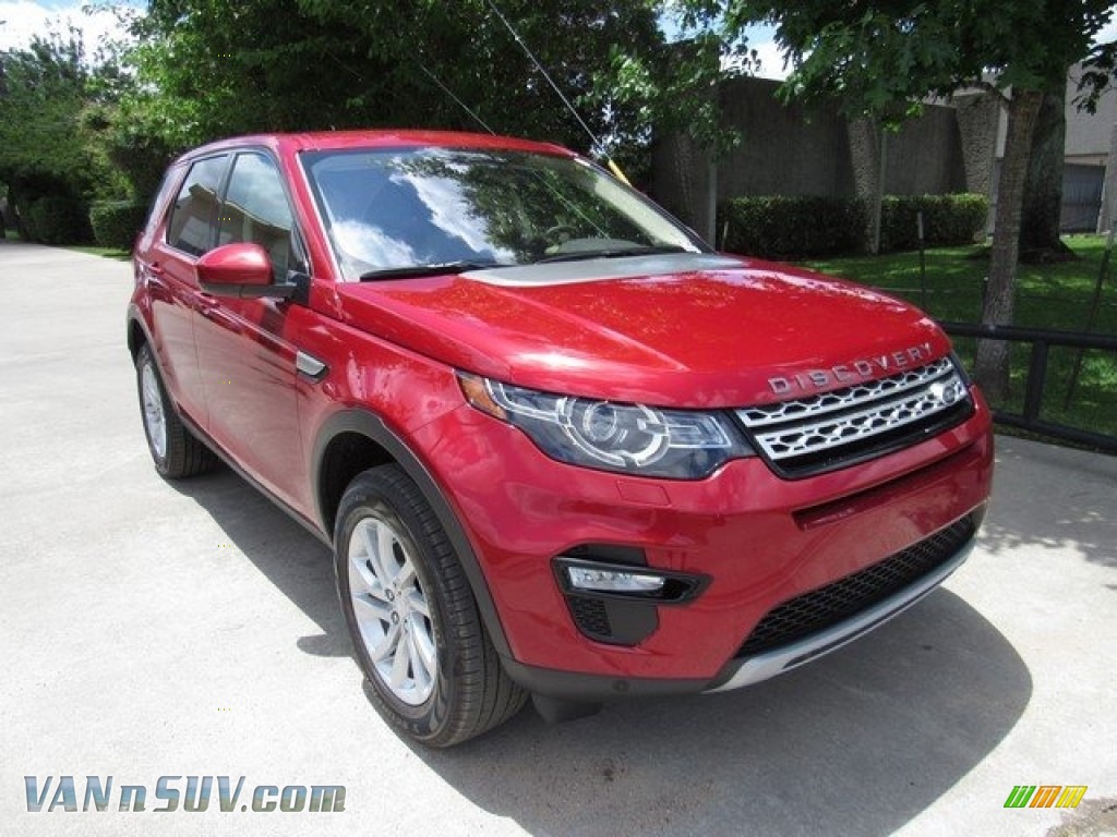 2018 Discovery Sport HSE - Firenze Red Metallic / Almond photo #2