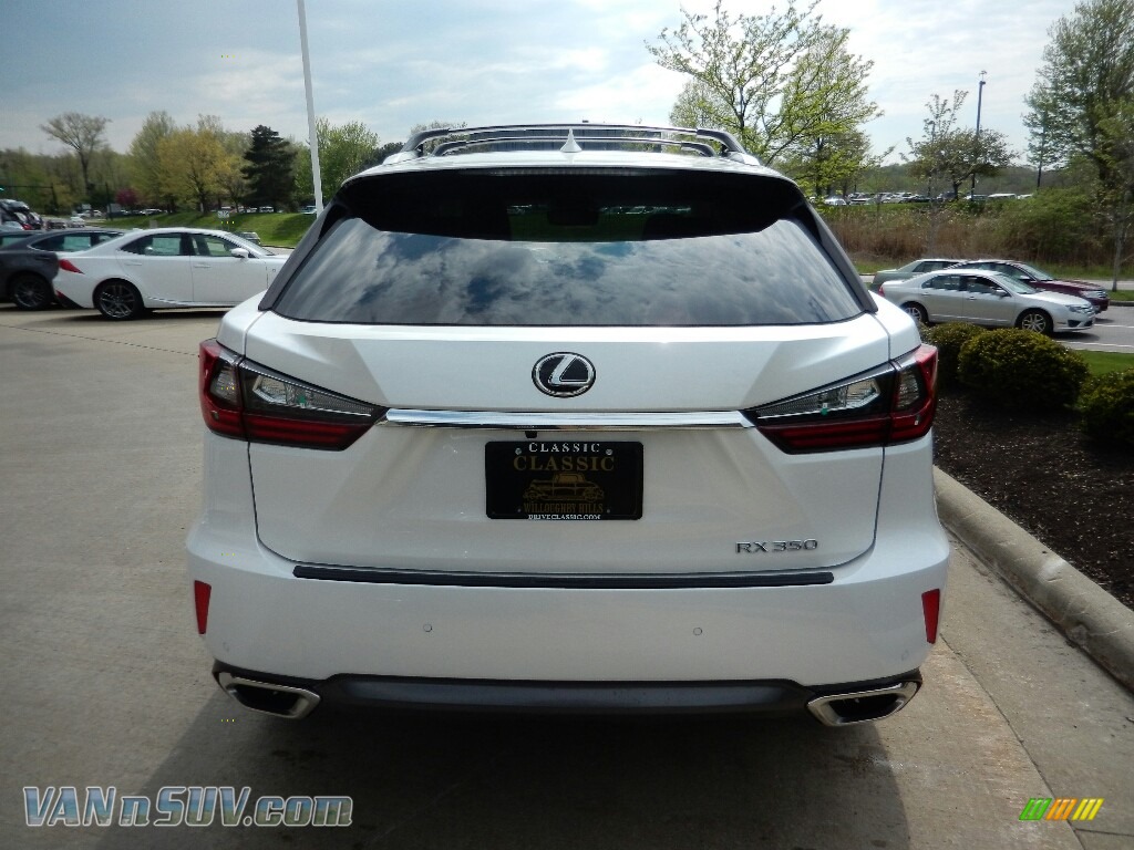 2018 RX 350 AWD - Eminent White Pearl / Parchment photo #6