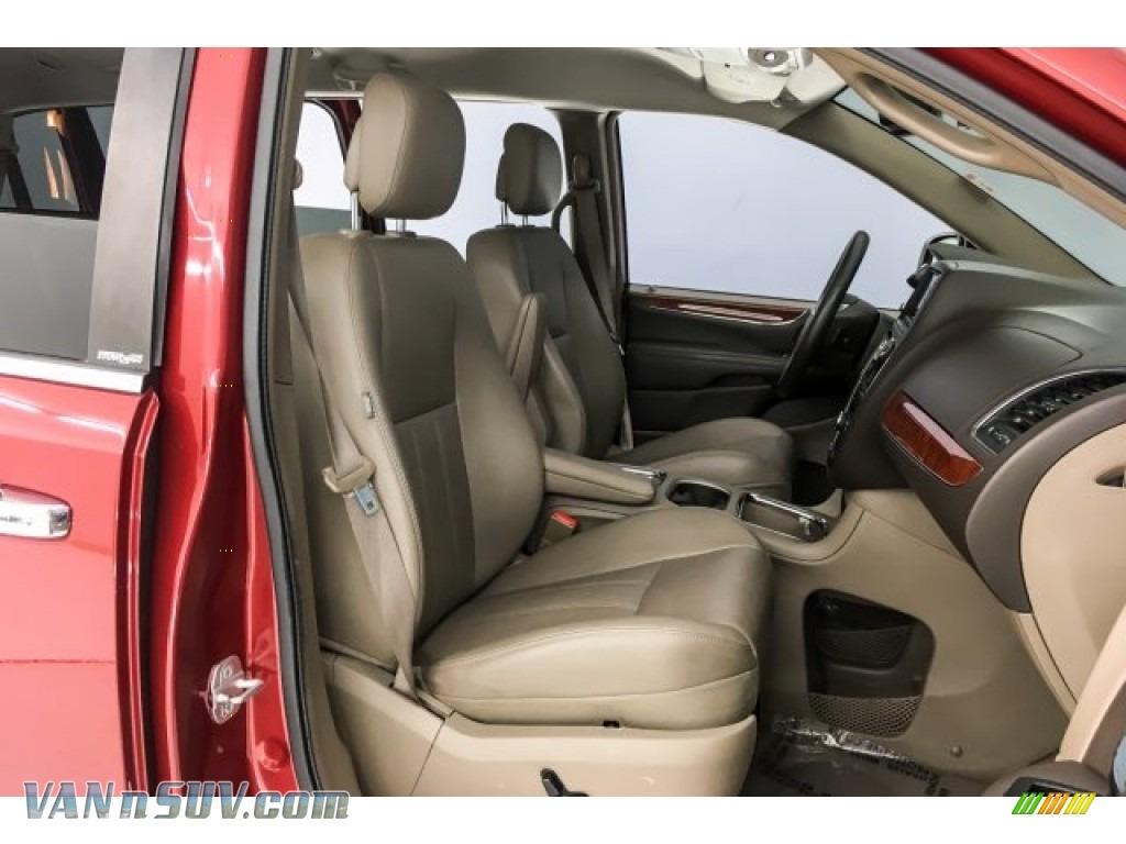 2014 Town & Country Touring-L - Deep Cherry Red Crystal Pearl / Dark Frost Beige/Medium Frost Beige photo #6