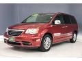 Chrysler Town & Country Touring-L Deep Cherry Red Crystal Pearl photo #13