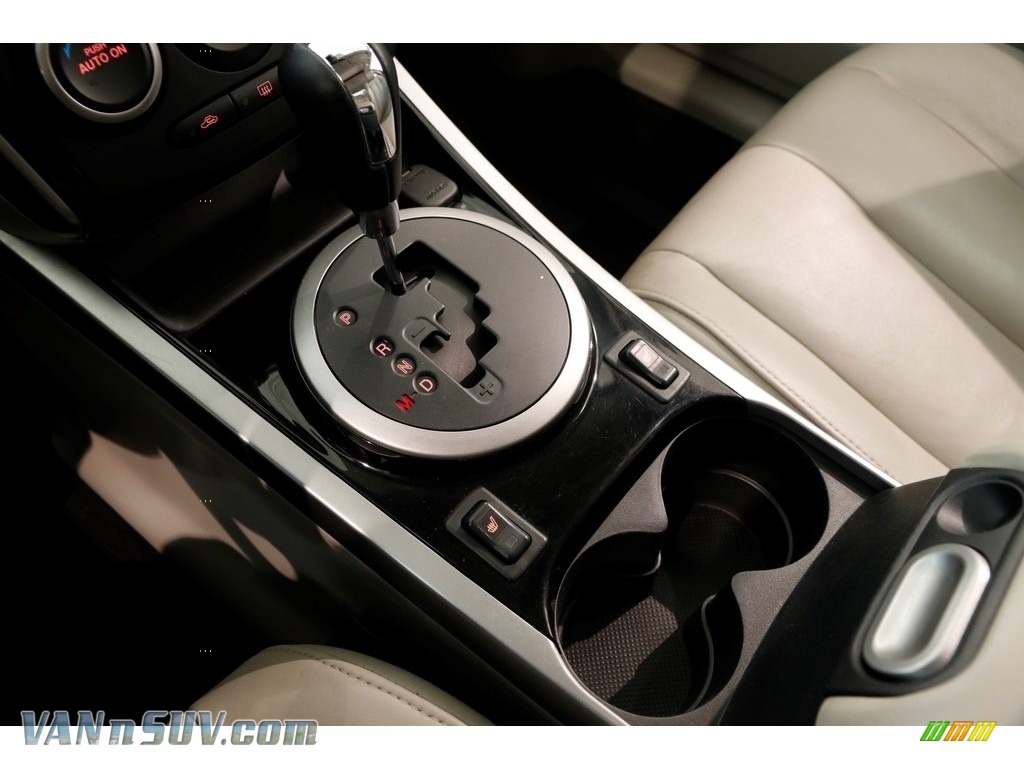 2010 CX-7 s Grand Touring - Crystal White Pearl Mica / Sand photo #14