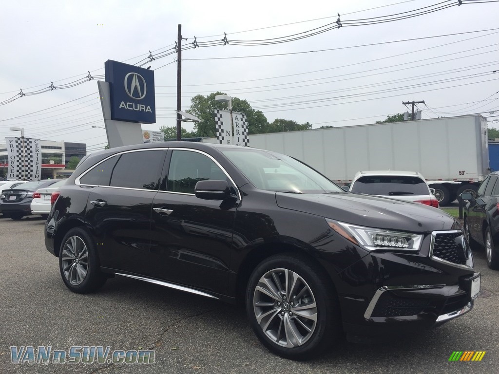 Black Copper Pearl / Parchment Acura MDX Technology SH-AWD