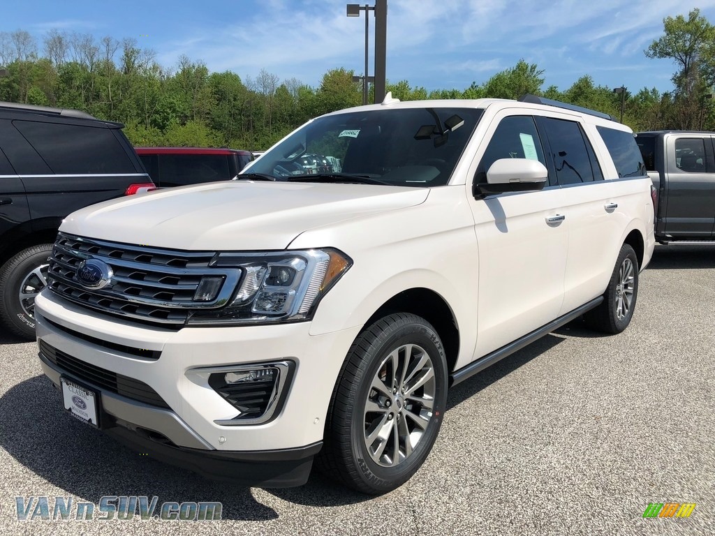 White Platinum / Ebony Ford Expedition Limited Max 4x4