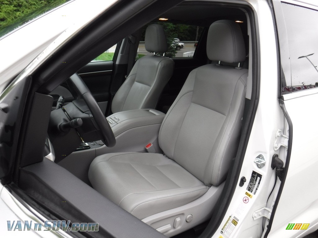 2015 Highlander Limited AWD - Blizzard Pearl White / Ash photo #11