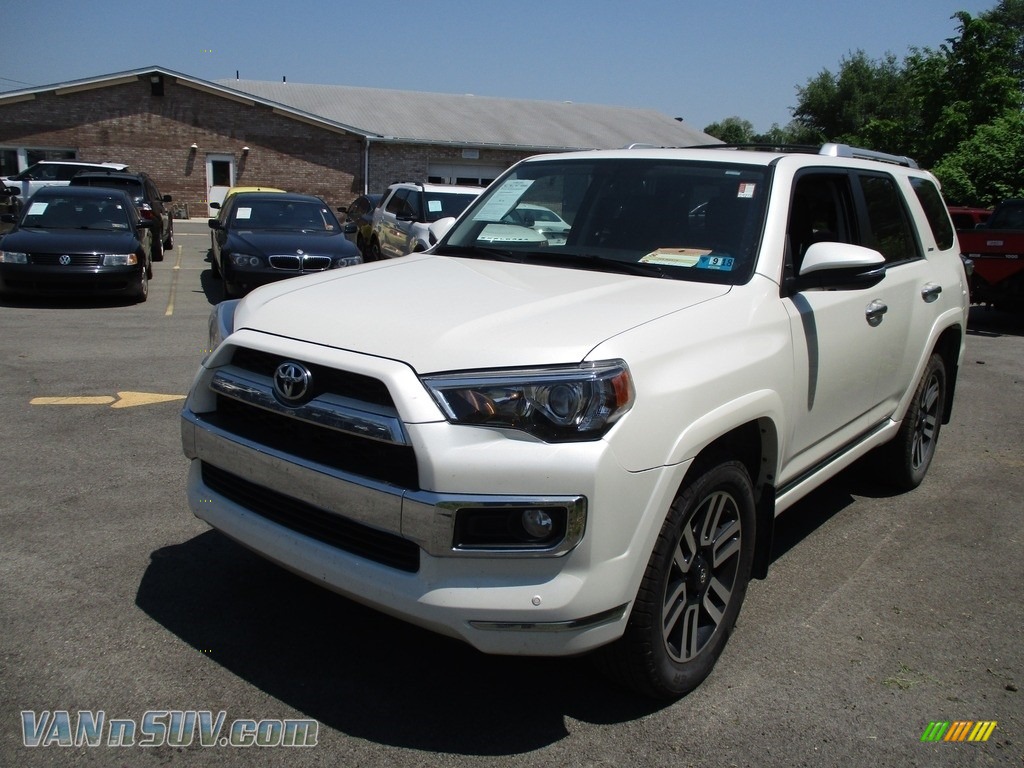 2016 4Runner Limited 4x4 - Blizzard White Pearl / Limited Redwood photo #7