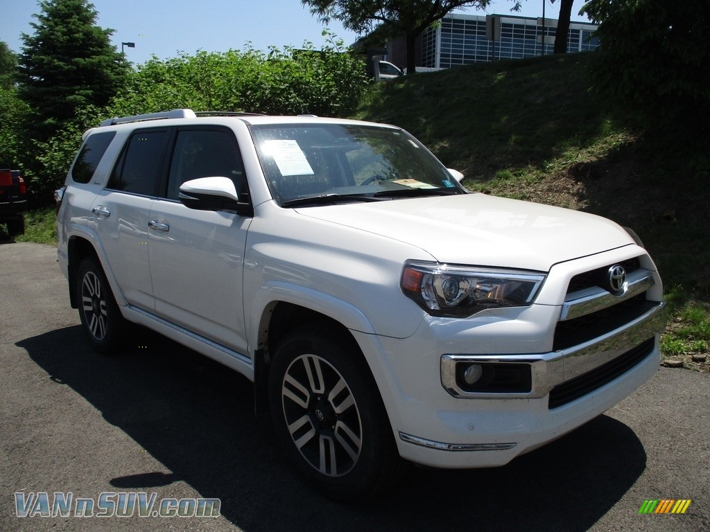 2016 4Runner Limited 4x4 - Blizzard White Pearl / Limited Redwood photo #9