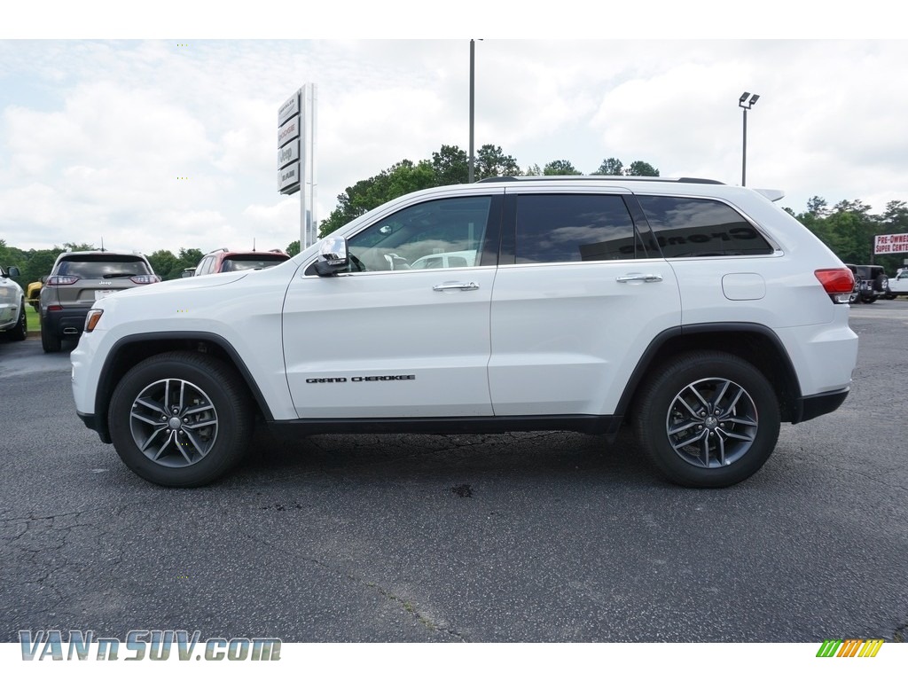 2018 Grand Cherokee Limited - Bright White / Black/Light Frost Beige photo #10