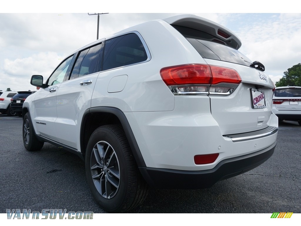 2018 Grand Cherokee Limited - Bright White / Black/Light Frost Beige photo #11