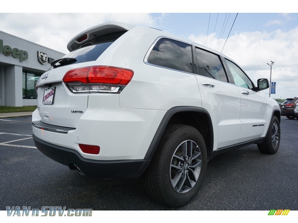 2018 Grand Cherokee Limited - Bright White / Black/Light Frost Beige photo #13