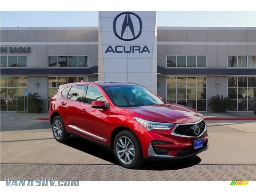 Performance Red Pearl / Parchment Acura RDX Technology