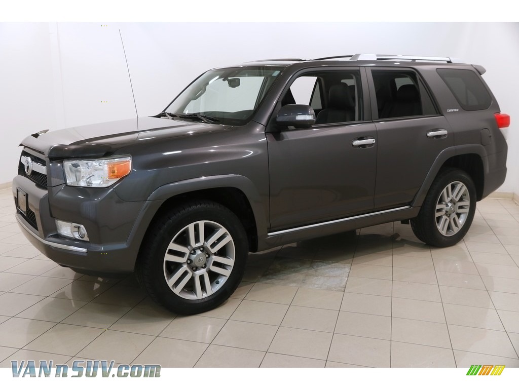 2011 4Runner Limited 4x4 - Magnetic Gray Metallic / Black Leather photo #3