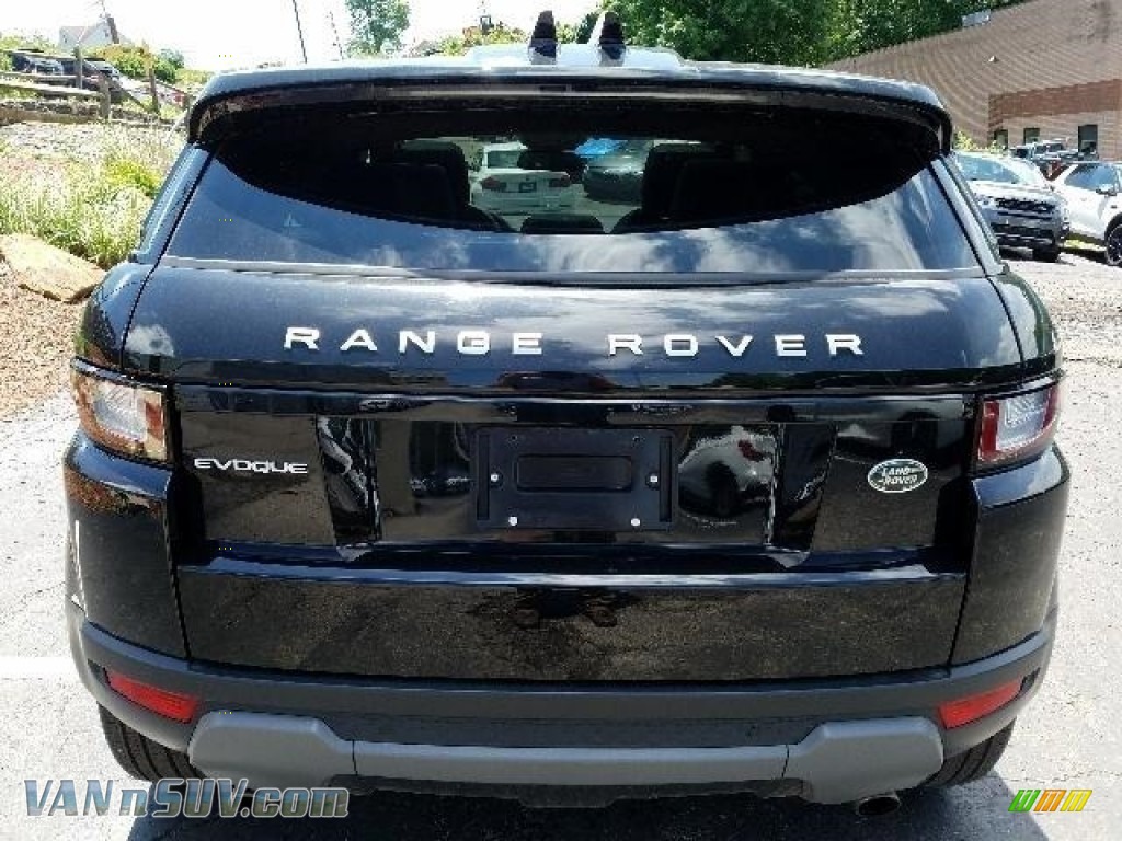 2018 Range Rover Evoque SE - Narvik Black / Ebony photo #6