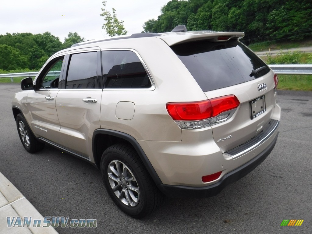 2015 Grand Cherokee Limited 4x4 - Cashmere Pearl / Black/Light Frost Beige photo #8