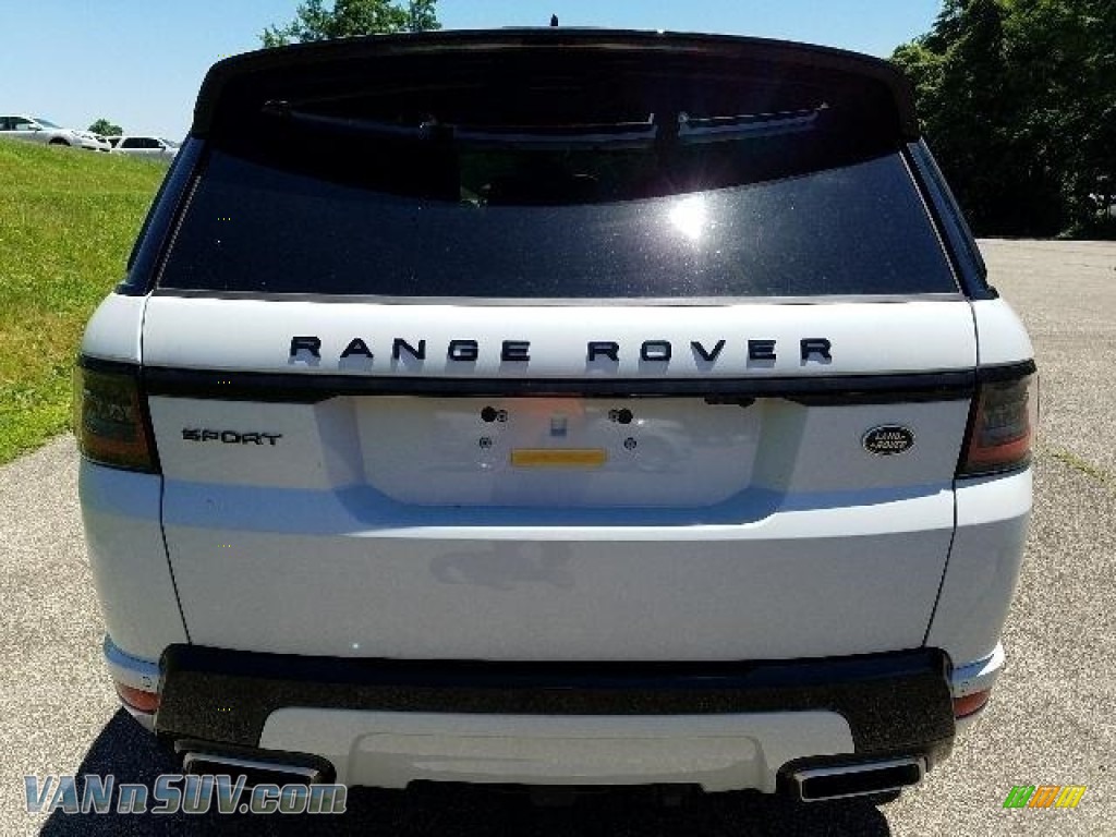 2018 Range Rover Sport HSE Dynamic - Yulong White Metallic / Ebony/Pimento photo #7
