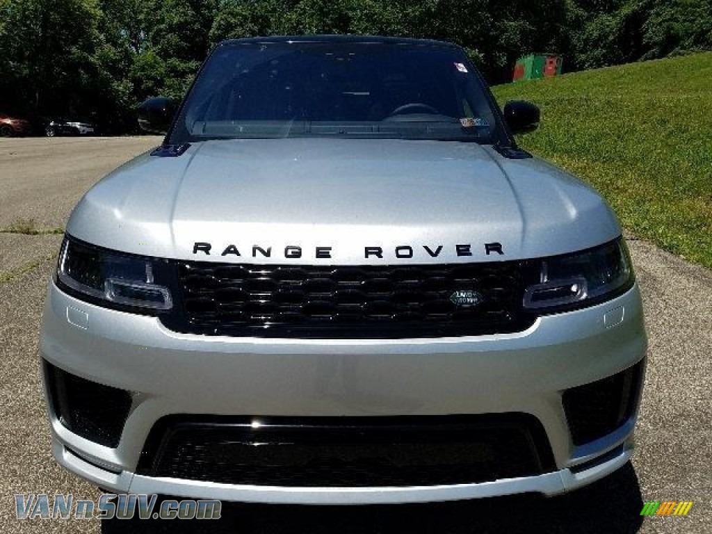 2018 Range Rover Sport HSE Dynamic - Indus Silver Metallic / Ebony photo #8