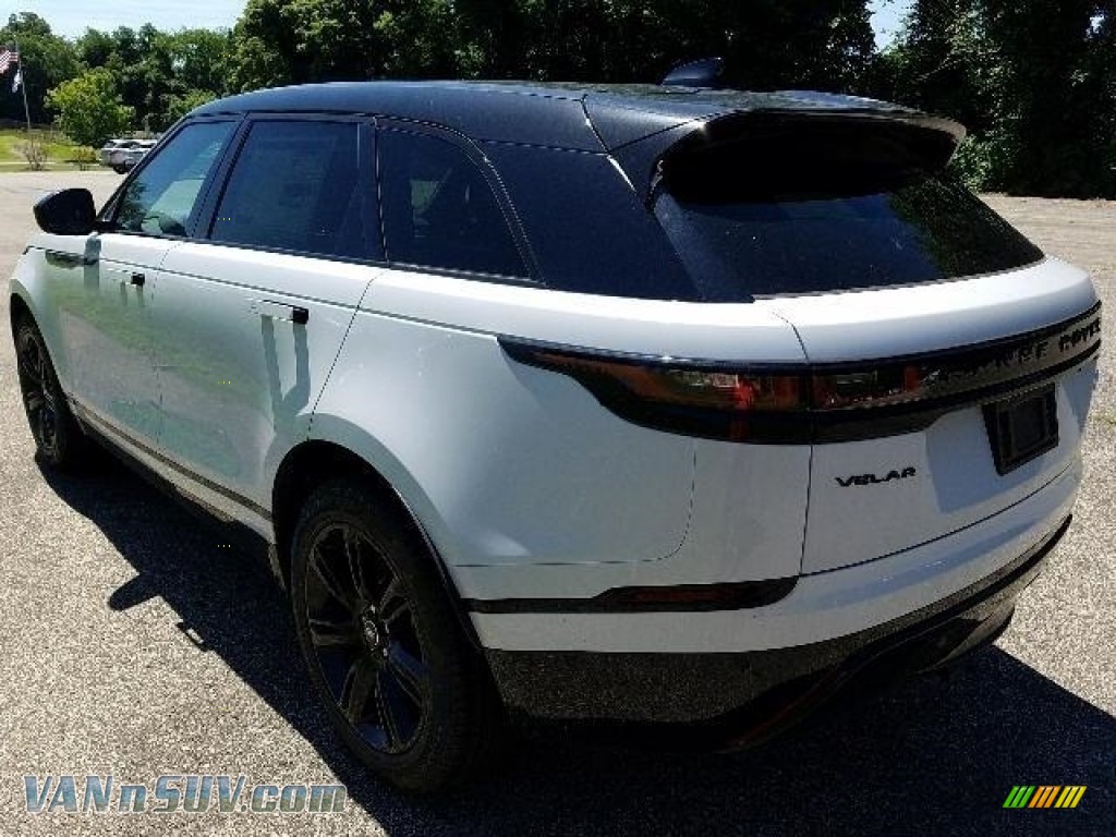 2018 Range Rover Velar R Dynamic SE - Yulong White Metallic / Eclipse/Ebony photo #2