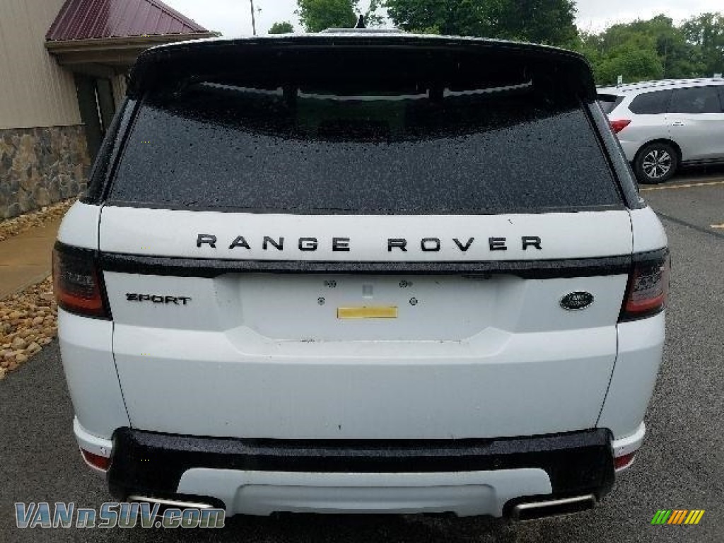 2018 Range Rover Sport HSE Dynamic - Yulong White Metallic / Ebony/Eclipse photo #7