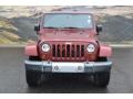 Jeep Wrangler Unlimited Sahara 4x4 Red Rock Crystal Pearl photo #2