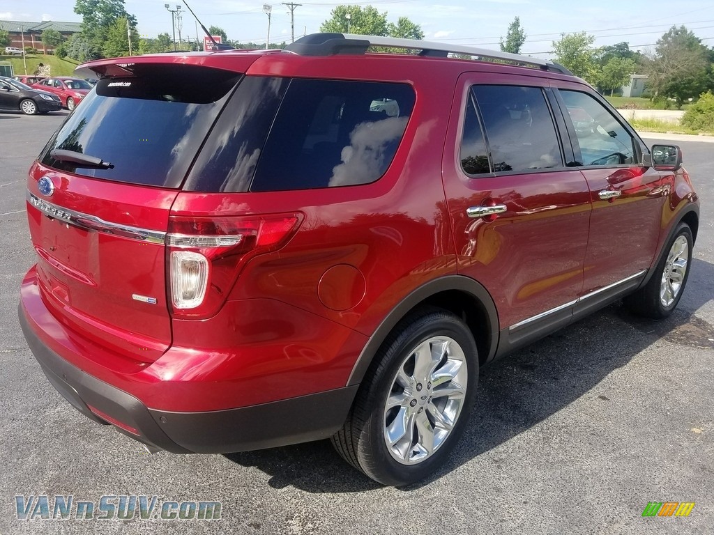 2015 Explorer Limited 4WD - Ruby Red / Charcoal Black photo #7