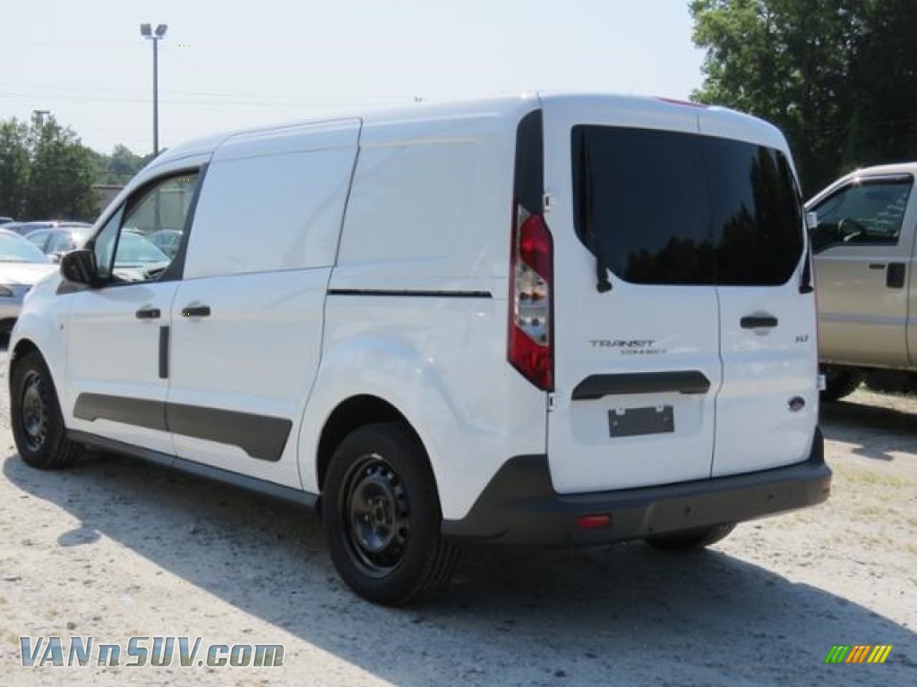 2018 Transit Connect XLT Van - Frozen White / Charcoal Black photo #20