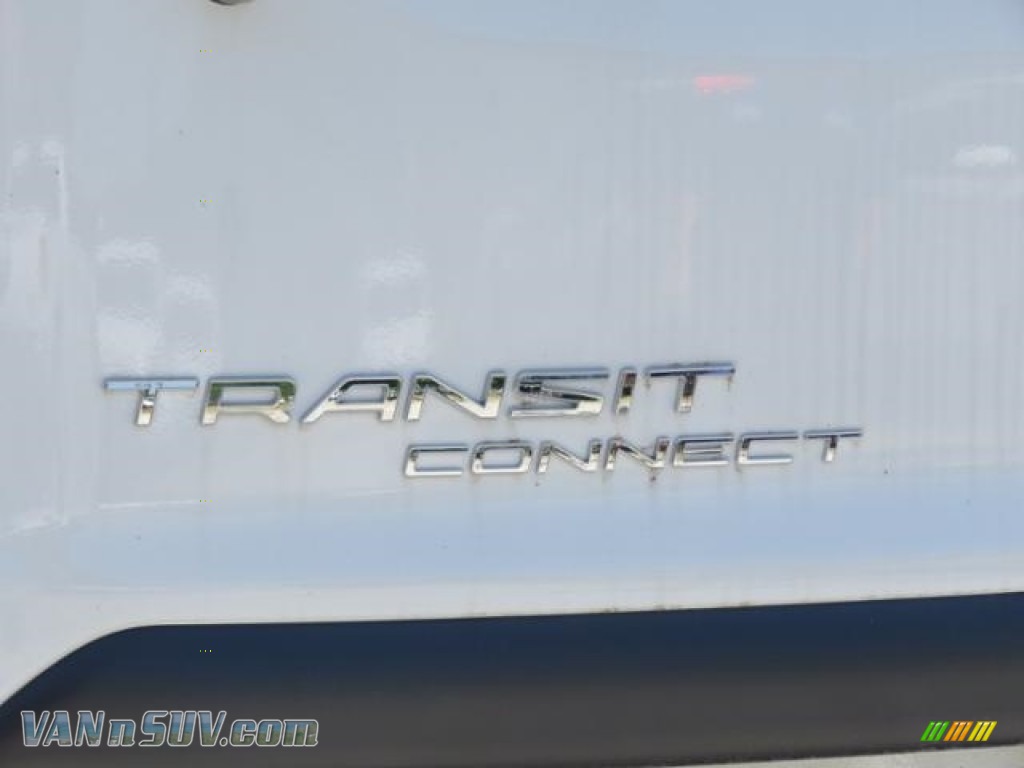 2018 Transit Connect XLT Van - Frozen White / Charcoal Black photo #23
