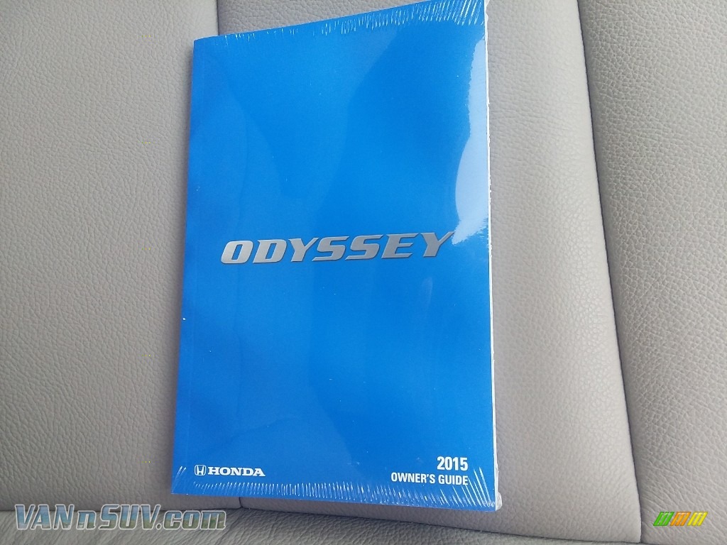 2015 Odyssey EX-L - Crystal Black Pearl / Gray photo #21