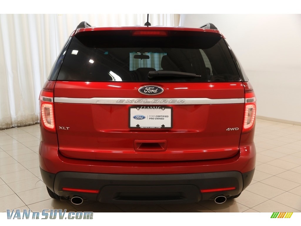 2015 Explorer XLT 4WD - Ruby Red / Charcoal Black photo #19