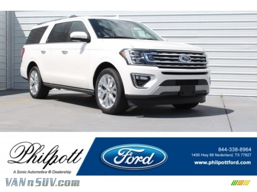 White Platinum / Ebony Ford Expedition Limited Max