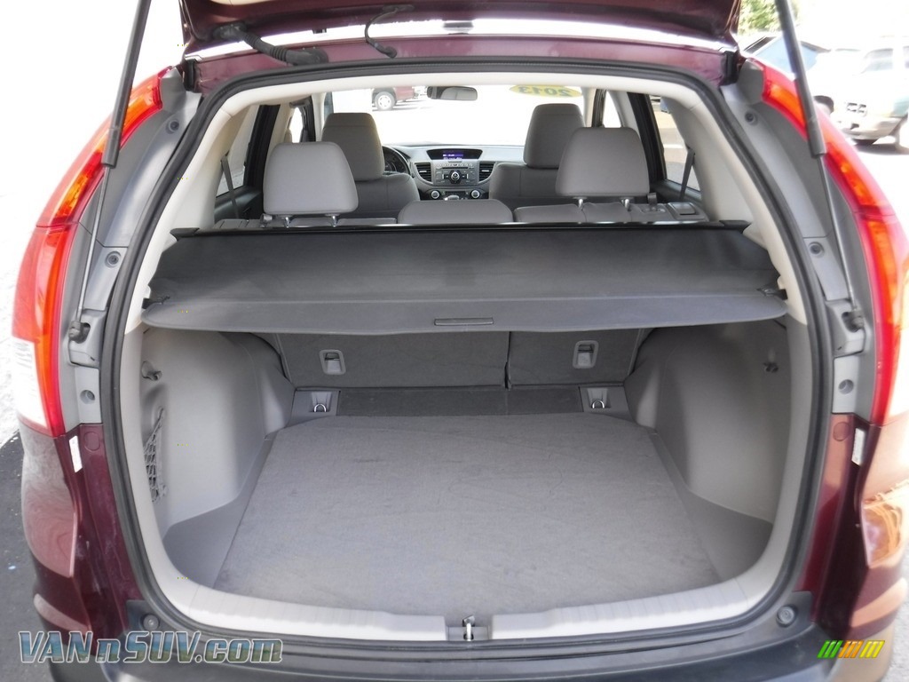 2013 CR-V EX-L AWD - Basque Red Pearl II / Gray photo #26